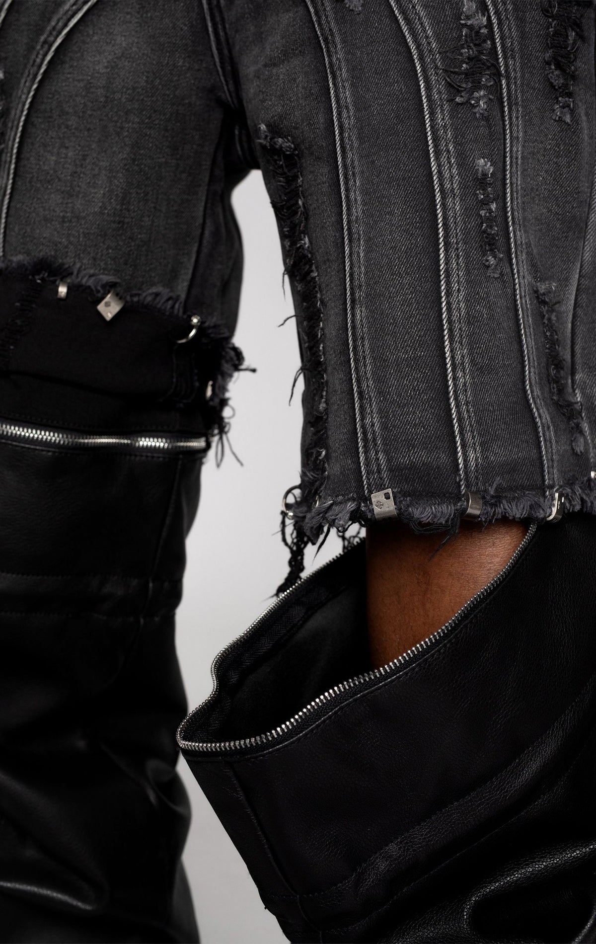 Obsidian Convertible Jeans